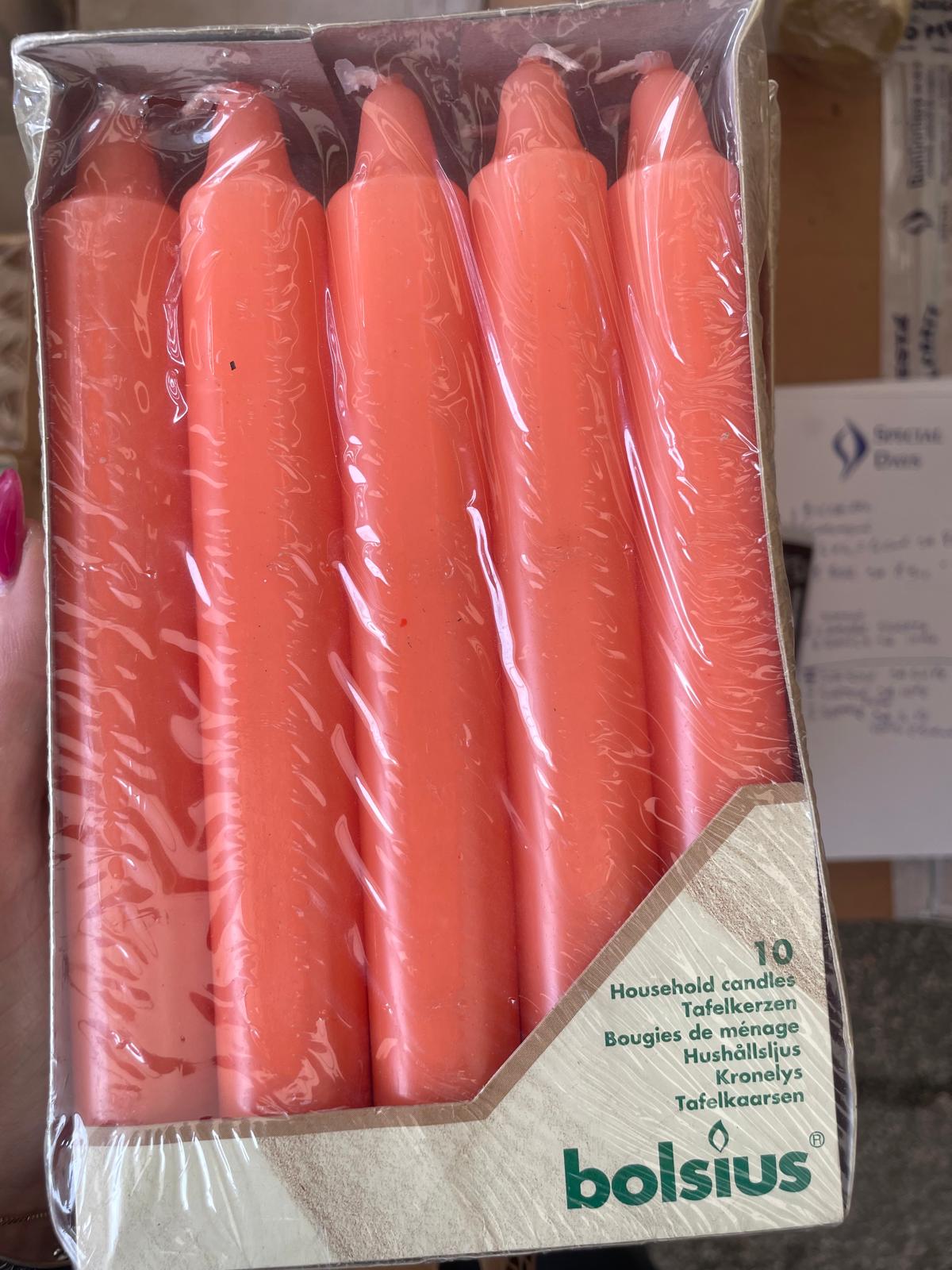 candele-color-salmone-scatola-da-10-pz